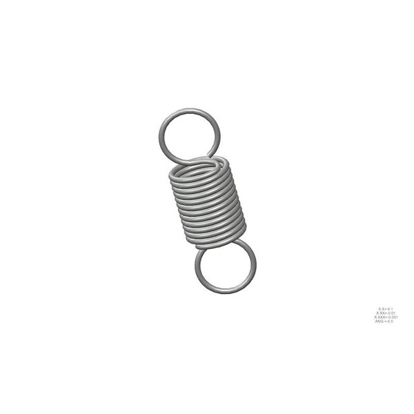 Approved Vendor Extension Spring, O=1.125, L= 3.50, W= .105 G009968681 - main